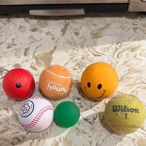 6 Classic Balls for fun play